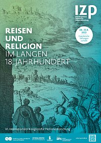 Tagung: Reisen und Religion, Halle, 28.-31.08.2022, Plakat