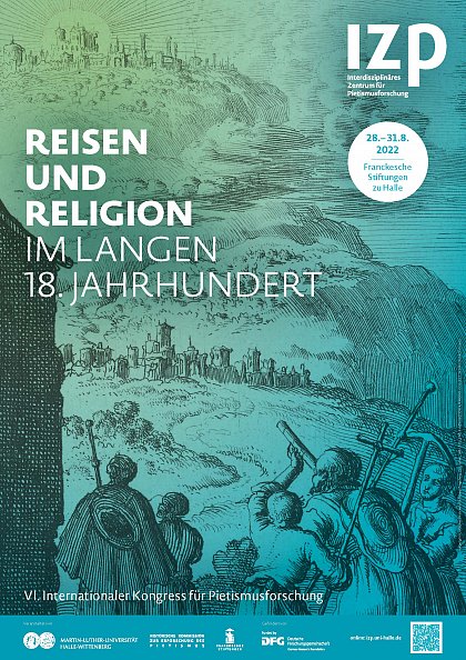Tagung: Reisen und Religion im (langen) 18. Jahrhundert, Halle, 28.-31.08.2022, Plakat